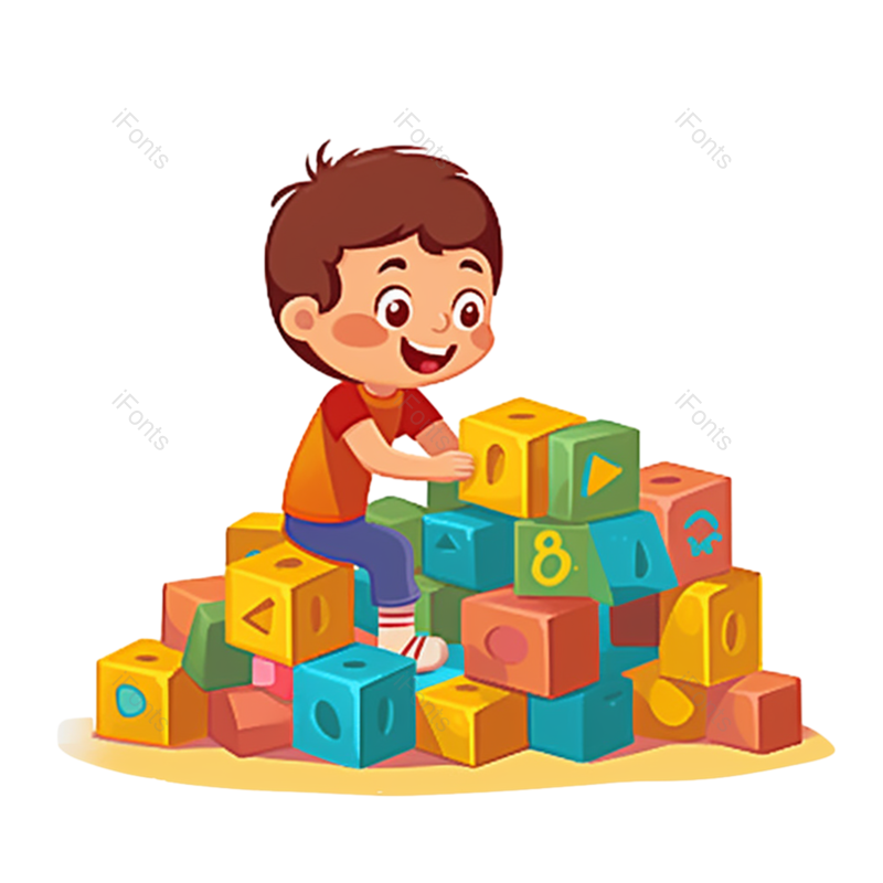 卡通图片,娱乐元素,彩色PNG,小男孩免抠素材